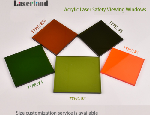 Laserland Laser Safety Window Acrylic Laser Protective Screen Barrier Viewing Shield