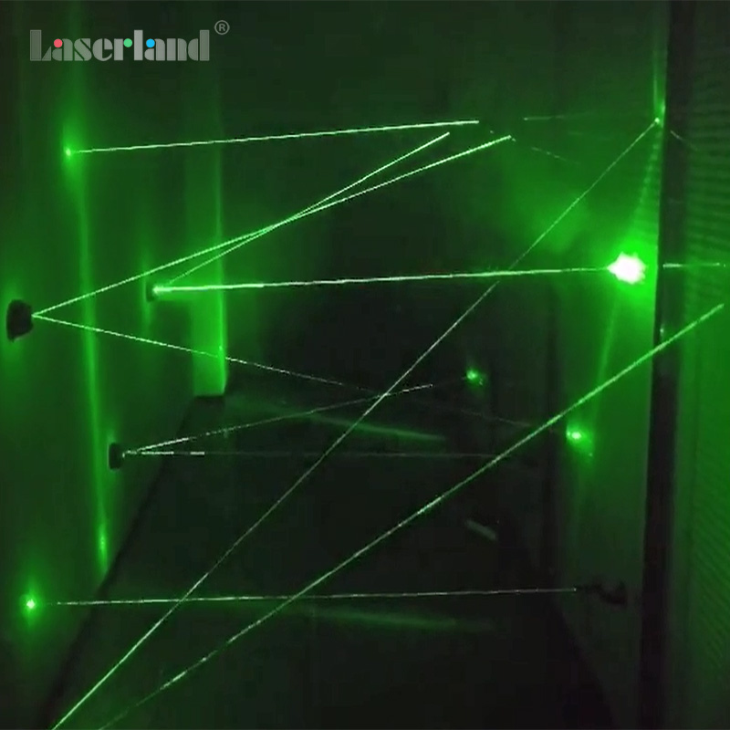 18mm 532nm Focusable Green Dot Module Diode Locator for Halloween Haunted House Laser Vortex Tunnel - Image 3