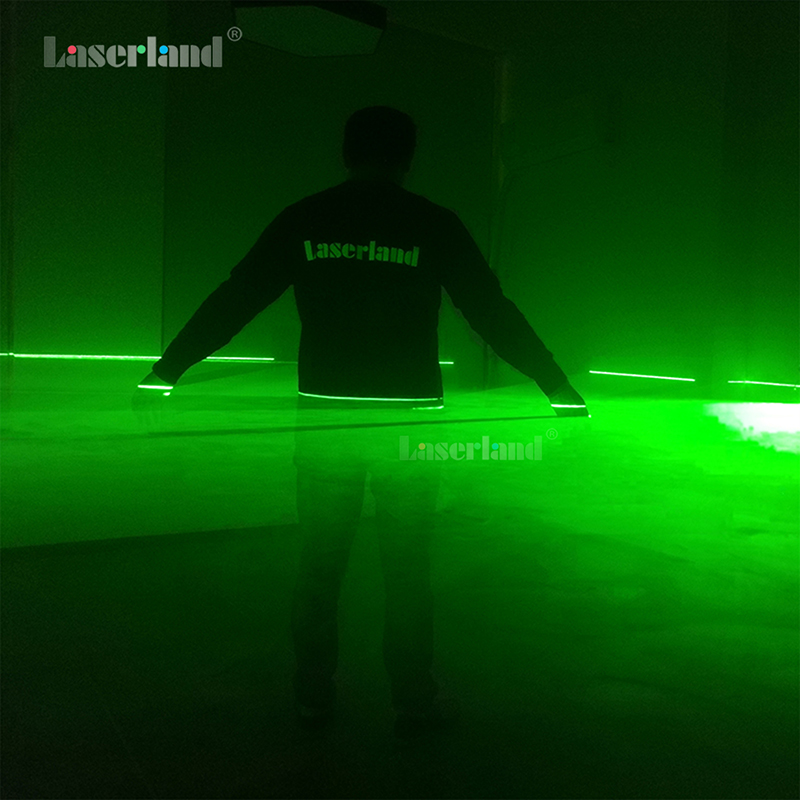 532nm Focusable Green Generator Line Module for Halloween Scary House Laser Swamp Laser Pond Haunted House Garden Yard Decoration - Image 2