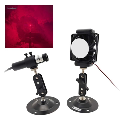 HALLOWEEN RED LASER VORTEX TUNNEL EFFECT FOG MACHINE SPIRIT SPOOKY PORTAL PROP