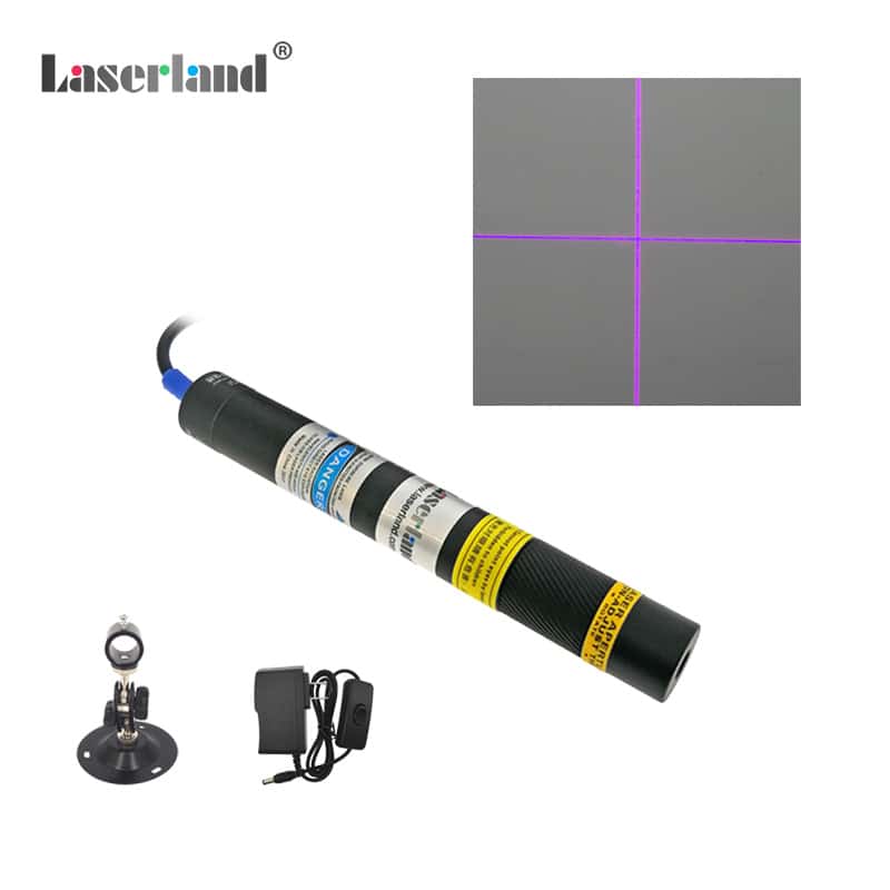 16mm 405nm Violet Blue Cross Laser Module Focusable - Image 3