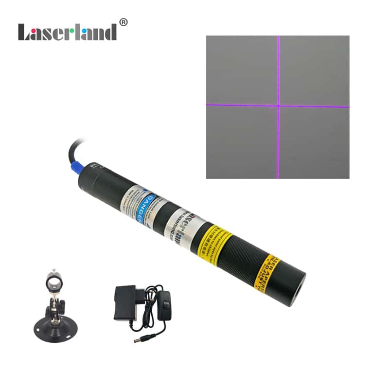 16mm 405nm Violet Blue Cross Laser Module Focusable - Image 4