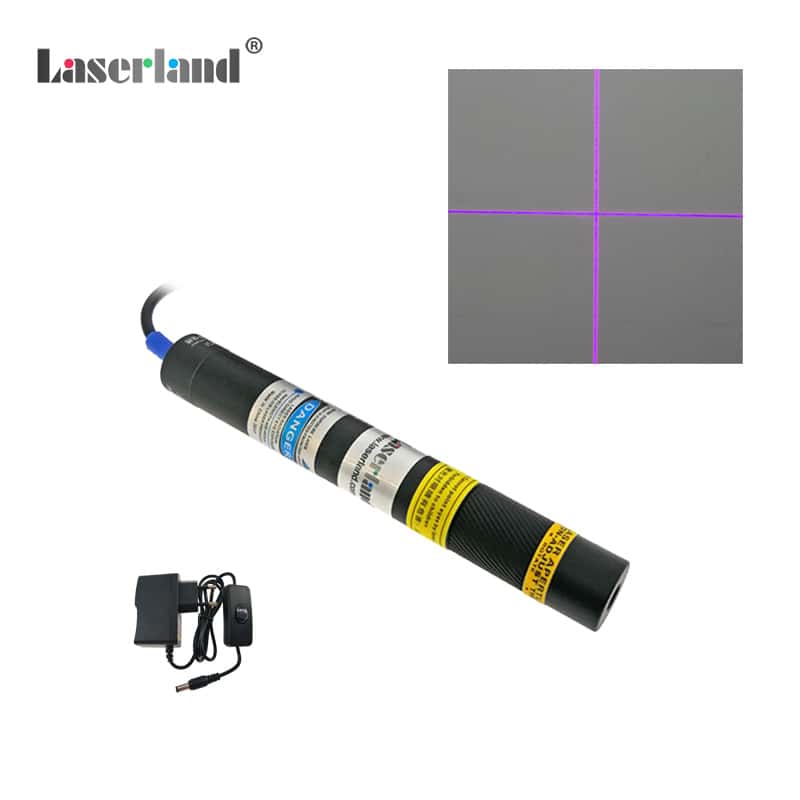 16mm 405nm Violet Blue Cross Laser Module Focusable - Image 5