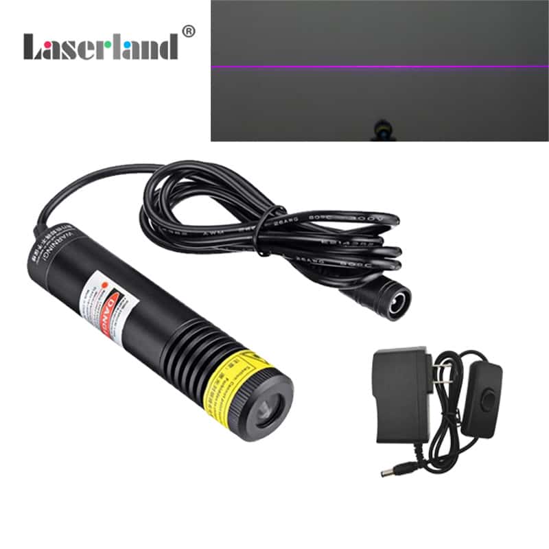 16mm/22mm 405nm 100mW/200mW Violet Blue Line Laser Module - Image 7