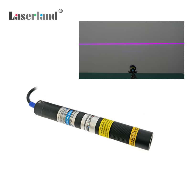 16mm/22mm 405nm 100mW/200mW Violet Blue Line Laser Module - Image 4