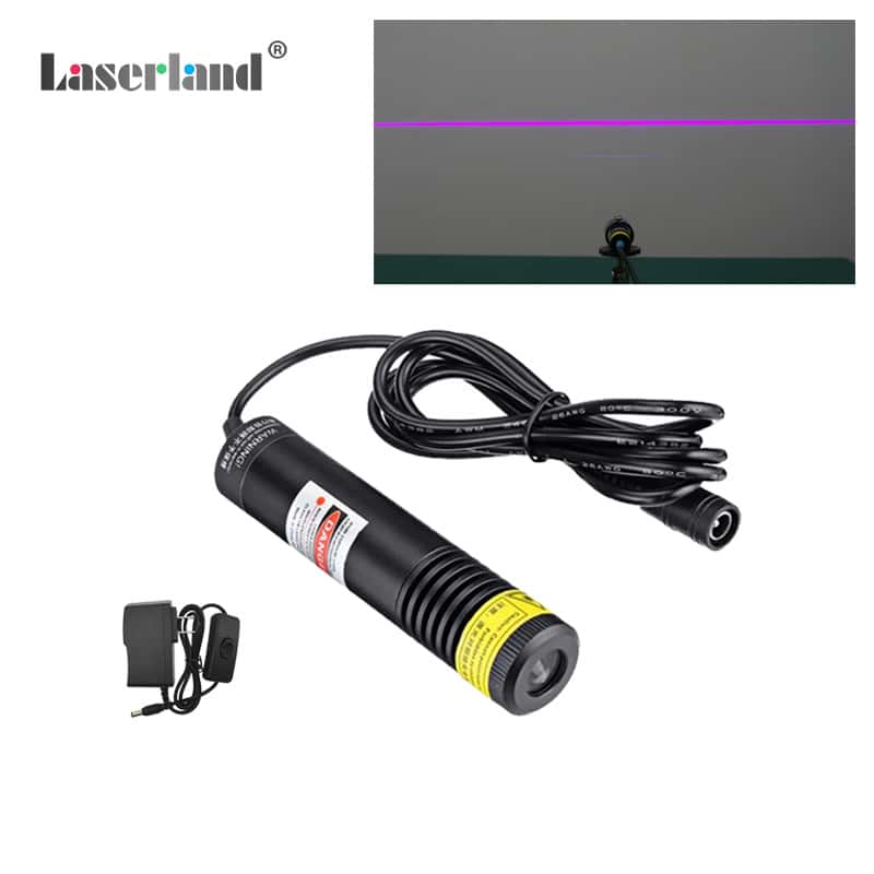 16mm/22mm 405nm 100mW/200mW Violet Blue Line Laser Module - Image 6