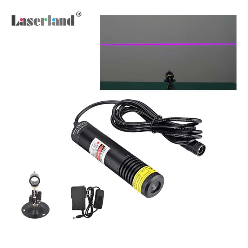 16mm/22mm 405nm 100mW/200mW Violet Blue Line Laser Module - Image 5