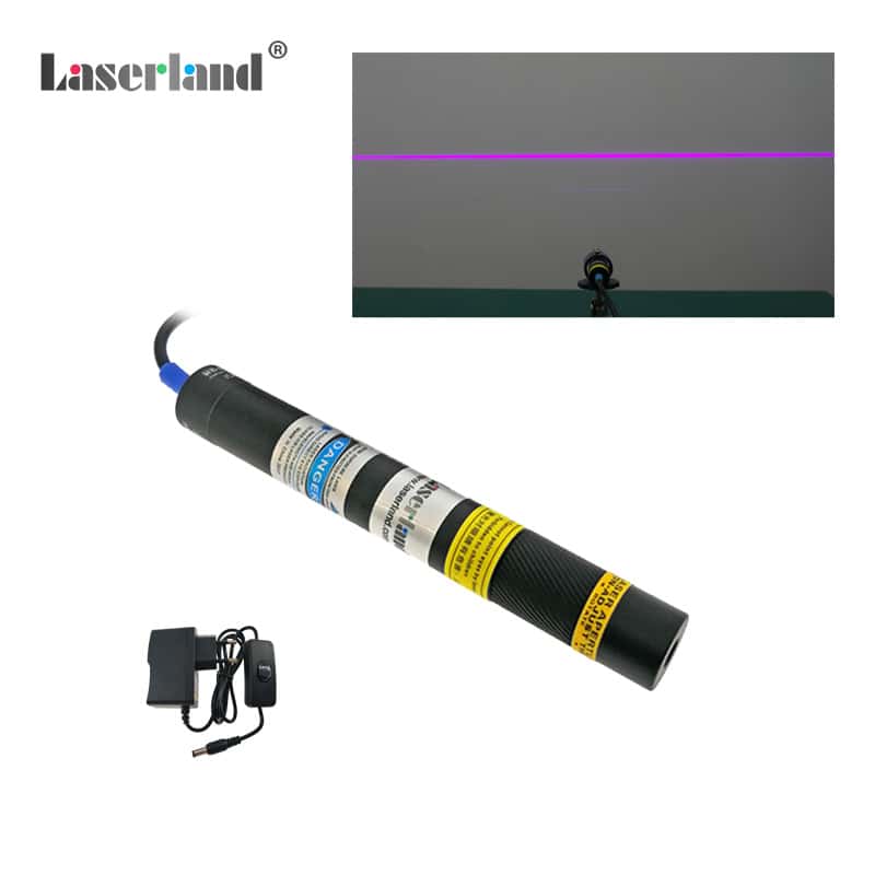 16mm/22mm 405nm 100mW/200mW Violet Blue Line Laser Module - Image 2
