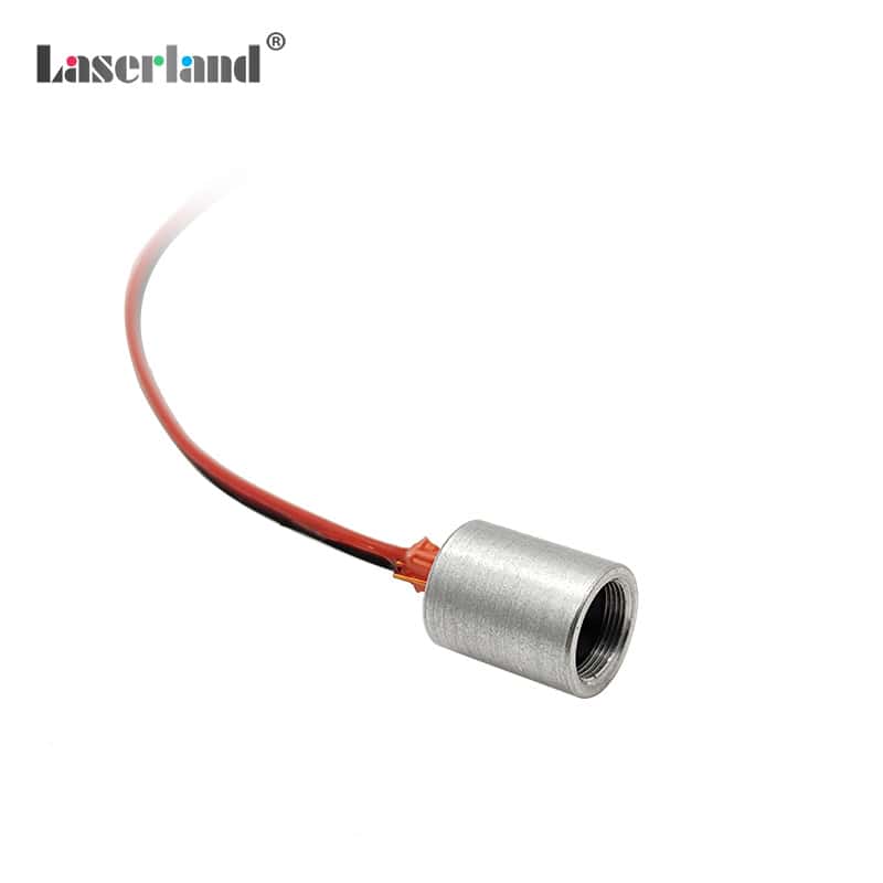 12*15mm 450nm 80mW Blue Dot Laser Module with no Driver