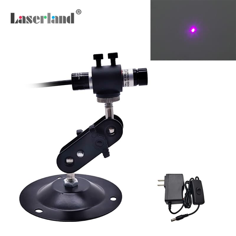 12mm 405nm Violet Blue Dot Laser Module Focusable - Image 3