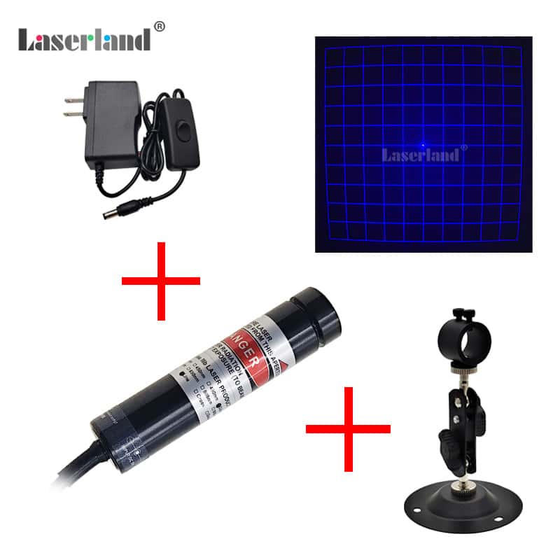 450nm Blue 10*10 Grid Matrix Grating Laser Module for 3D Structural - Image 2