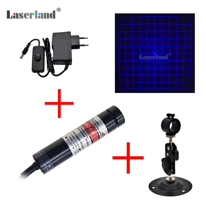 450nm Blue 10*10 Grid Matrix Grating Laser Module for 3D Structural - Image 3