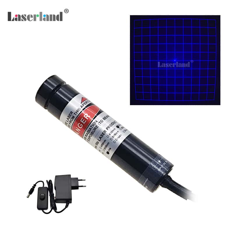 450nm Blue 10*10 Grid Matrix Grating Laser Module for 3D Structural - Image 5
