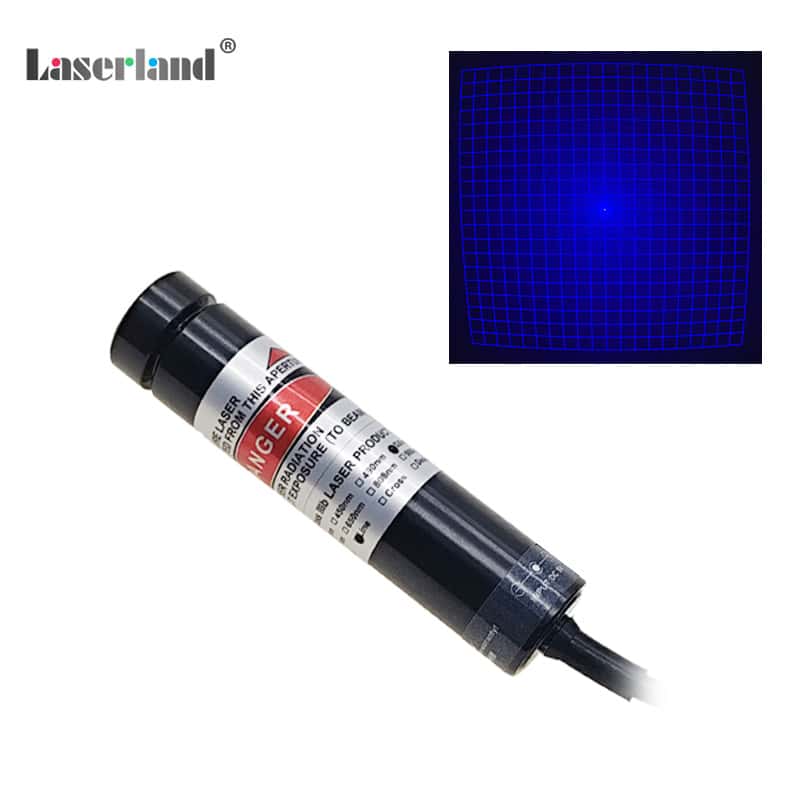 450nm 80mW 20*20 Grid Blue Light Grating Laser Module 3D Structural Source