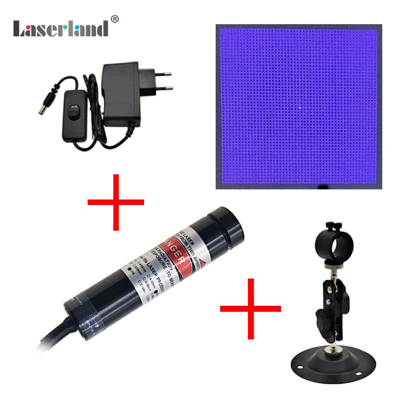 450nm 80mW 50*50 Grid Matrix Blue Light Grating Laser Module 3D Structural Source - Image 4