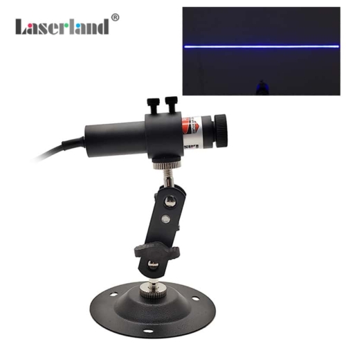 18mm 450nm 80mW Blue Laser Swamp Line Generator Module Haunted House Lighting Effects Yard Decoration