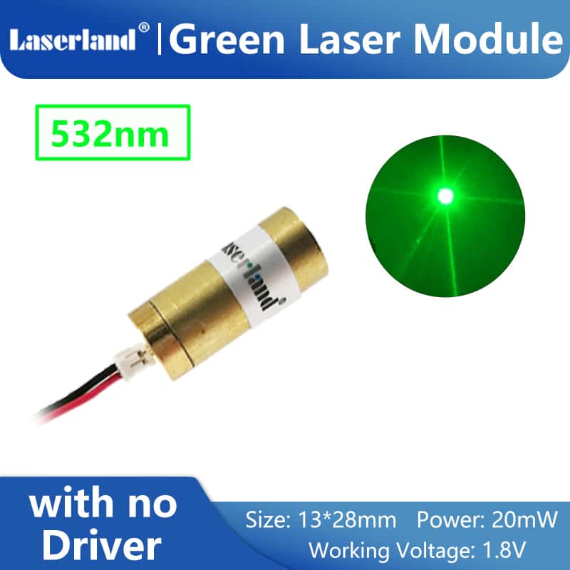 Dia.13mm 532nm Green Laser Diode Module