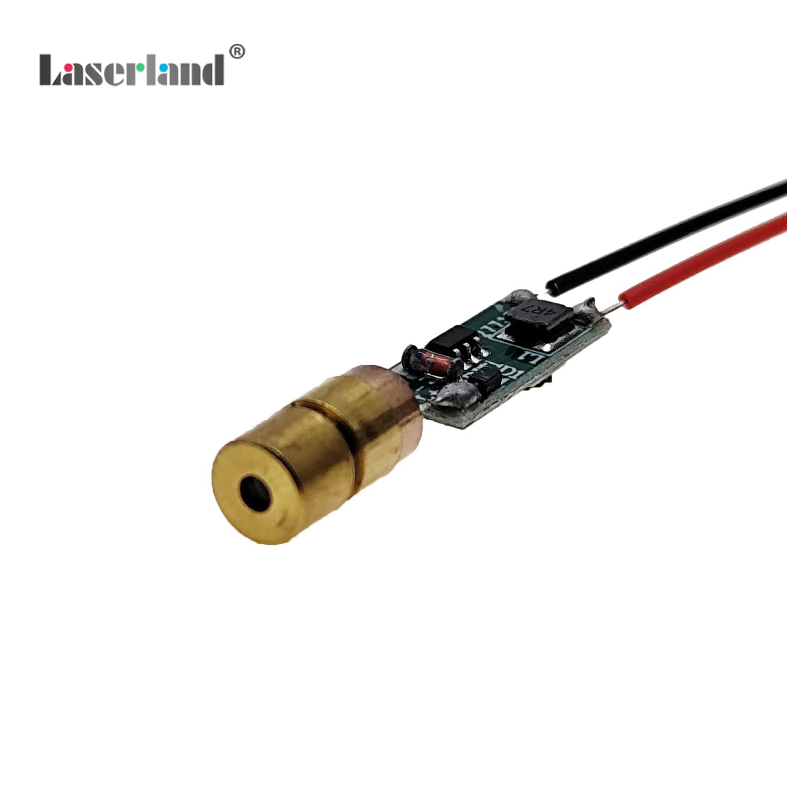5V 5mW 0611 Small Volume 515nm Green Dot Laser Generator Module Laserland - Image 3