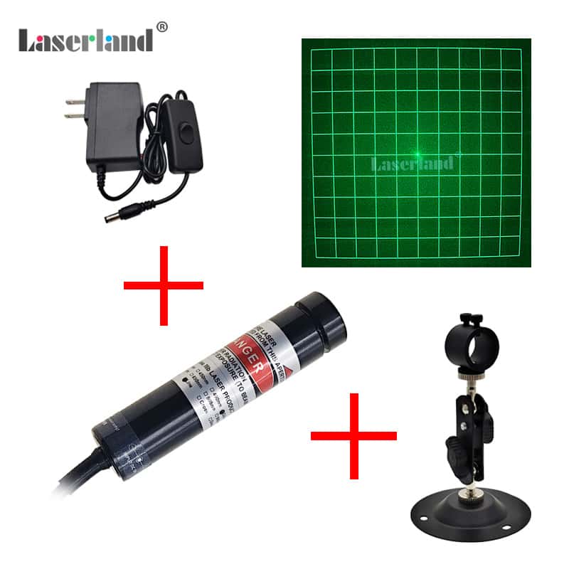 520nm 10*10 Grid Matrix Grating Green Laser Module for 3D Structural - Image 5