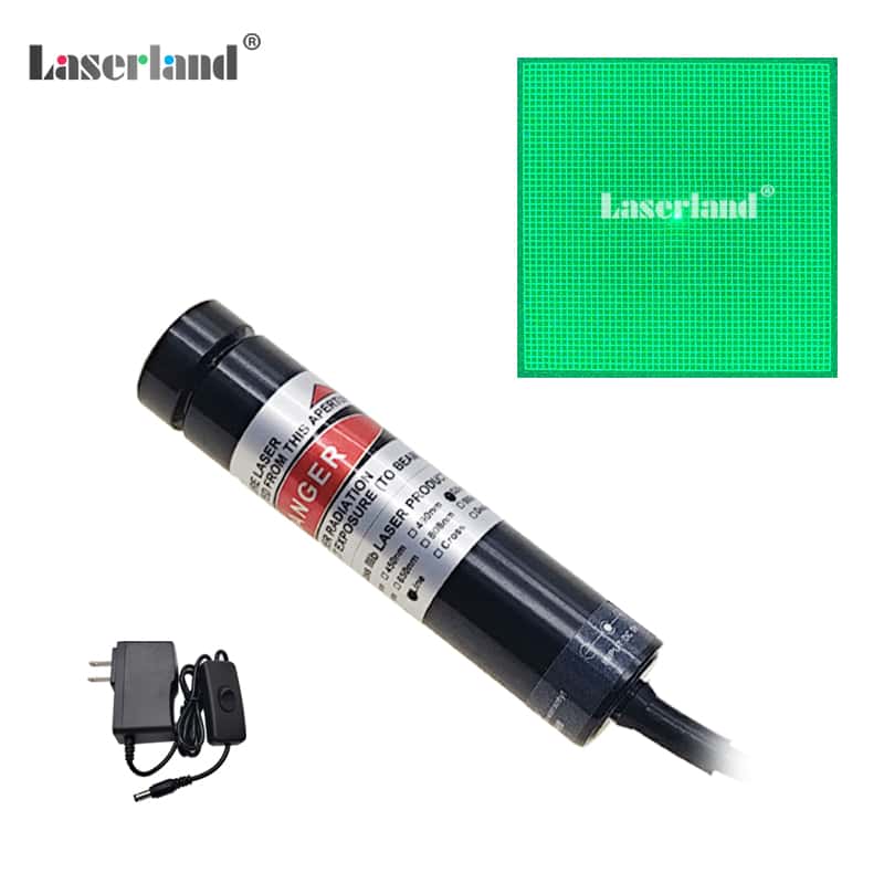 520nm Green Light Source DOE Grid Matrix Grating Laser Module 3D Structural Scanner Scanning - Image 8