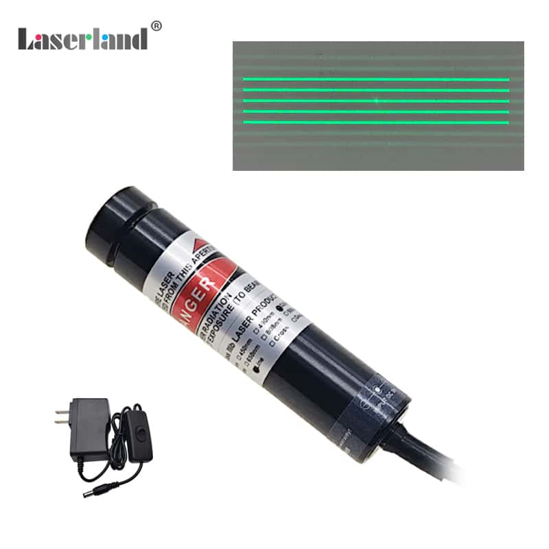 520nm Green Light Source DOE Grid Matrix Grating Laser Module 3D Structural Scanner Scanning - Image 6