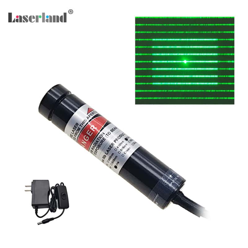 520nm Green Light Source DOE Grid Matrix Grating Laser Module 3D Structural Scanner Scanning - Image 7