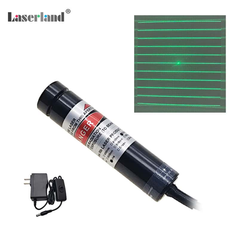 520nm Green Light Source DOE Grid Matrix Grating Laser Module 3D Structural Scanner Scanning - Image 5