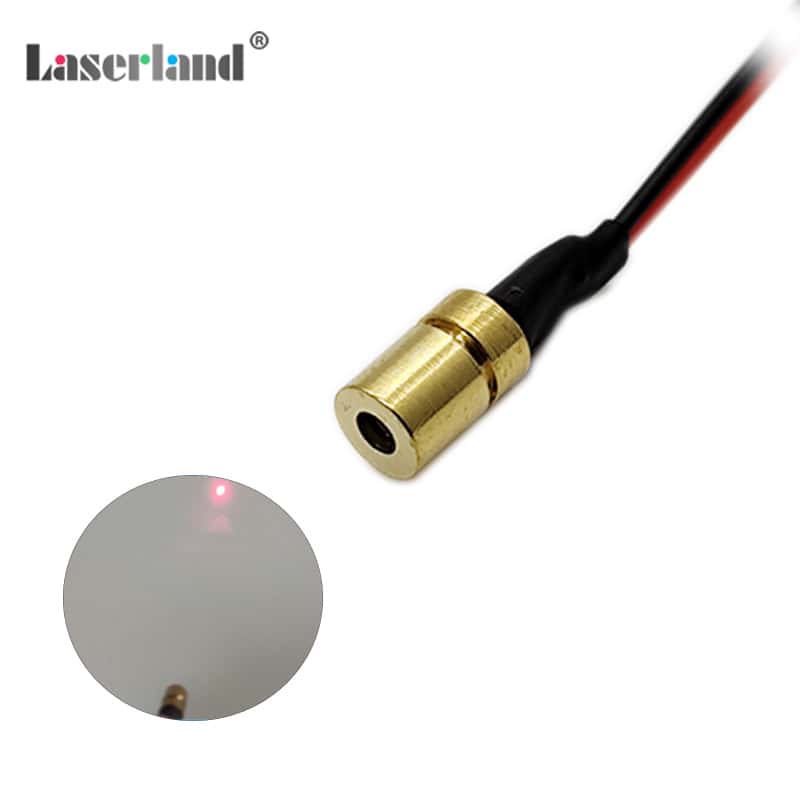 5pcs 650nm 3.5mW 3V-3.6VDC Red Laser Dot Diode Module Dia.6.5mm - Image 3