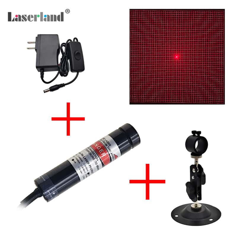 650nm Red 50*50 Grid Matrix 3D Structural Light Source Scanner Scanning Grating Laser Module - Image 5