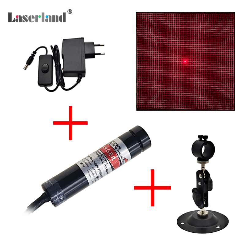 650nm Red 50*50 Grid Matrix 3D Structural Light Source Scanner Scanning Grating Laser Module - Image 4
