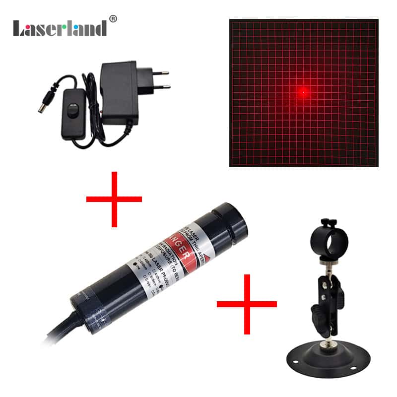 650nm Red 20*20 Grid Grating Laser Module 3D Structural Light Source Scanner Scanning - Image 3