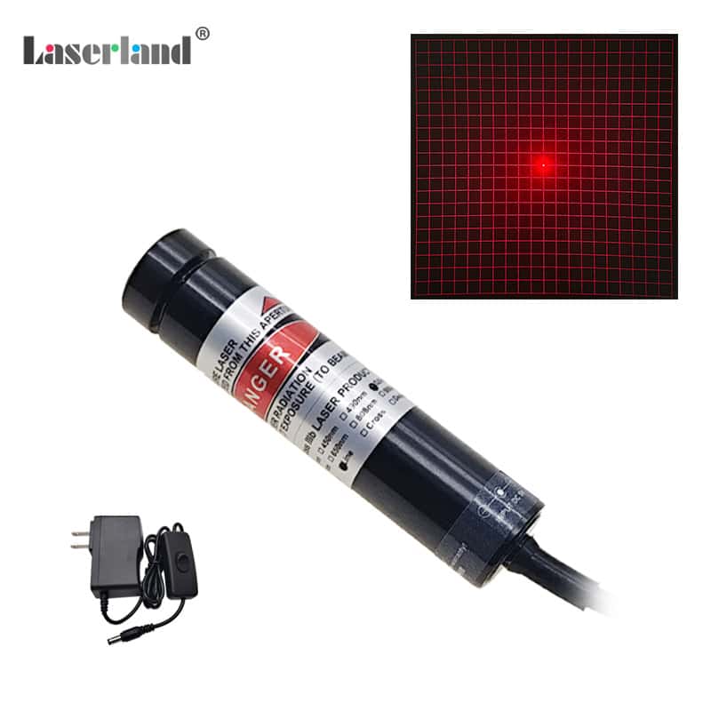 650nm Red 20*20 Grid Grating Laser Module 3D Structural Light Source Scanner Scanning - Image 4