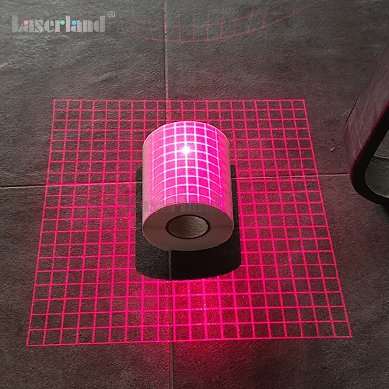 650nm DOE Diffractive Gratings Red Laser Module 3D Structural Lighting Source - Image 2