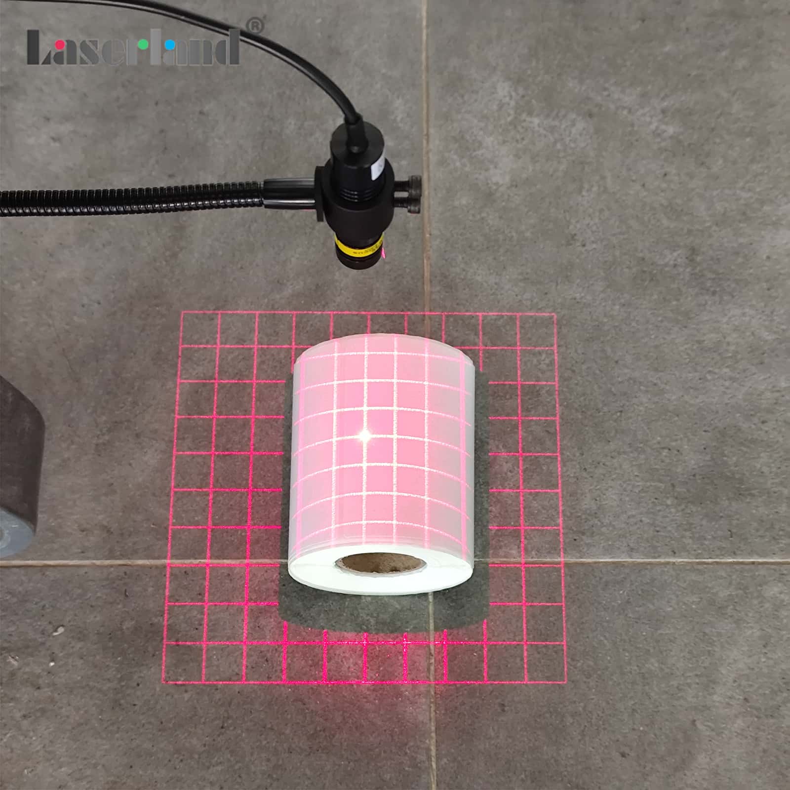 650nm DOE Diffractive Gratings Red Laser Module 3D Structural Lighting Source - Image 3