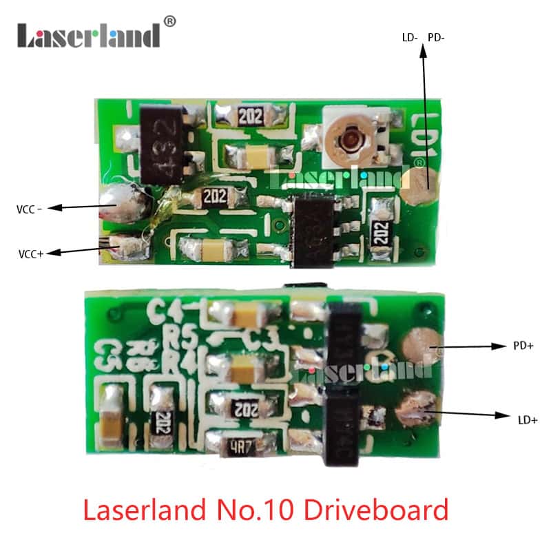 635nm 650nm 780nm 808nm Red Infrared 5V 5-20mW Laser Diode Drive Circuit Constant Power Drive APC - Image 4