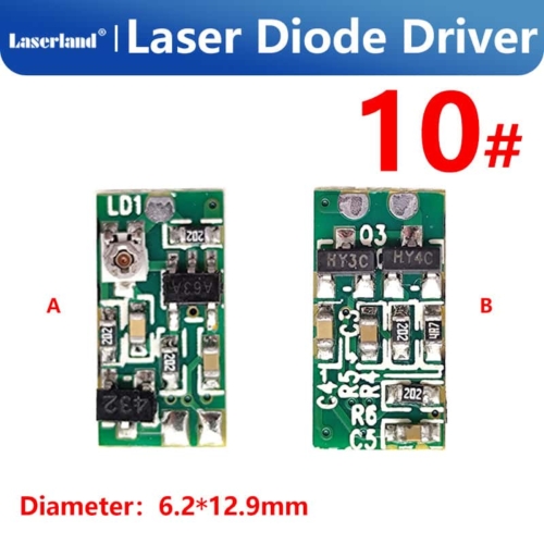 635nm 650nm 780nm 808nm Red Infrared 5V 5-20mW Laser Diode Drive Circuit Constant Power Drive APC