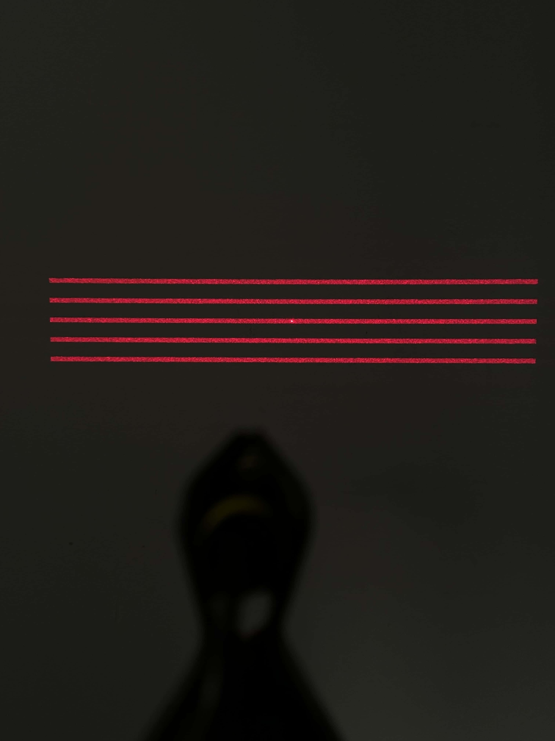 5pcs/pack DOE 5 Parallel Lines Optical Diffraction Element Grating Lens Laser Light