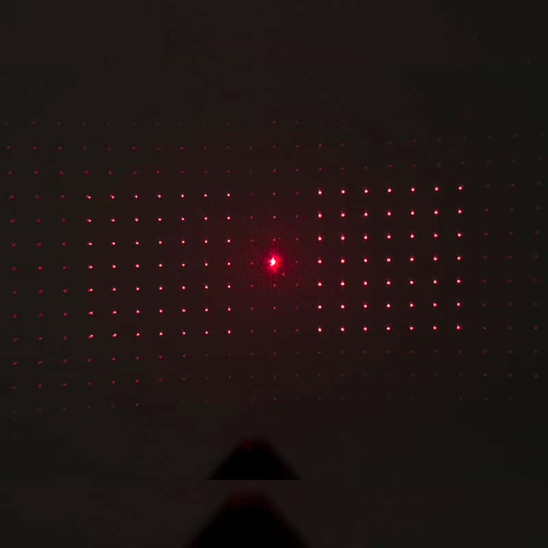 5pcs/pack 5mm DG Grating Lens DOE Diffractive Optical Elements Lens Laser Light Pattern Projection 7×7 - Image 2