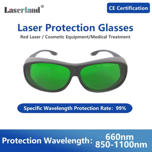 T3R 660nm 808nm 980nm 1064nm OD8+ Laser Safety Glasses Protective Goggles