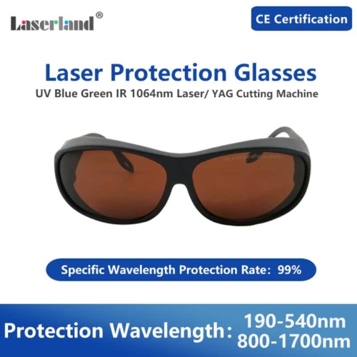 T4G 90nm-550nm 800nm-1700nm laser safety glasses protective Goggles for Tattoo Removal Picosecond Laser Femtosecond Laser Yag