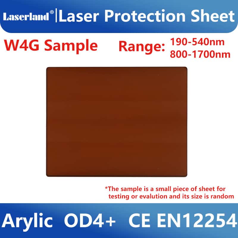 Industrial Grade Laser Window Protection Shield Sheet Safety Screen Clear View 1064nm Sample - Image 12