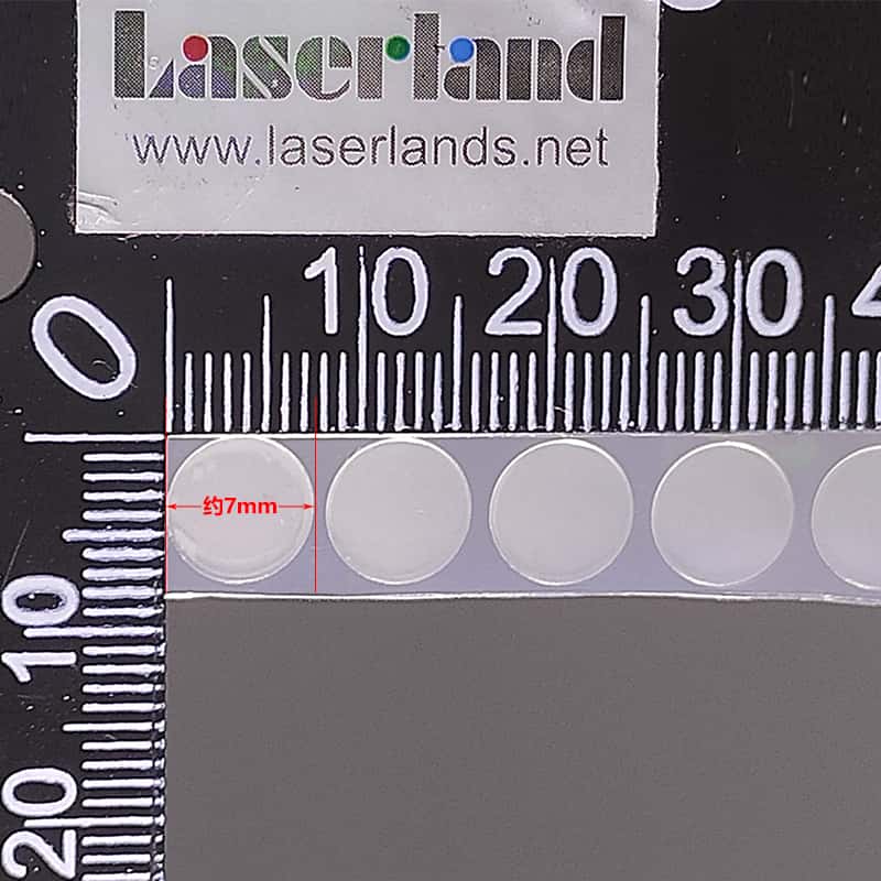 5pcs/pack DOE 11 Parallel Lines Optical Diffraction Element Grating Lens Laser Light - Image 4