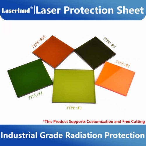 Industrial Laser Window Protection Sheet Shield Clear View Acrylic Safety Screen Standard Size