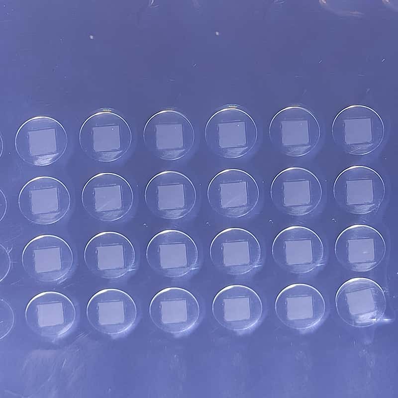 5pcs/pack DOE 10×10 Grid Optical Diffraction Element Grating Lens Laser Light - Image 5