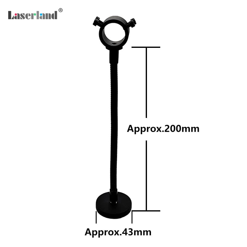 Flexible Mount Optical Holder Bracket Support for Laser Module with Magnetic Base - Image 3