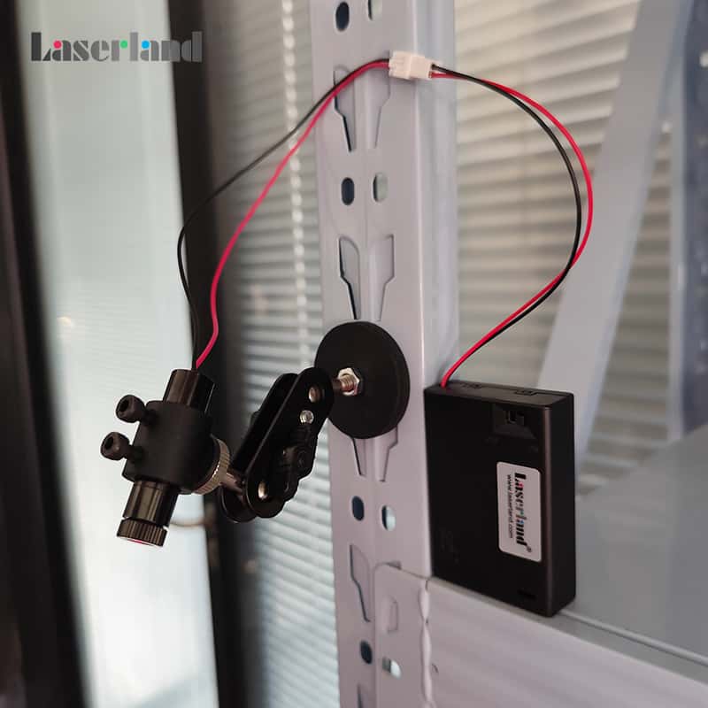 Red Line Laser Throw Toe Marker DIY Kit Playing Dart Battery Operated with Magnetic Base - Image 2