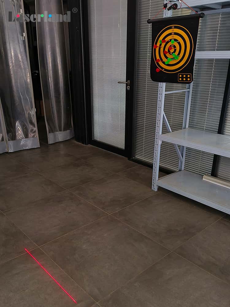 Red Line Laser Throw Toe Marker DIY Kit Playing Dart Battery Operated with Magnetic Base - Image 6