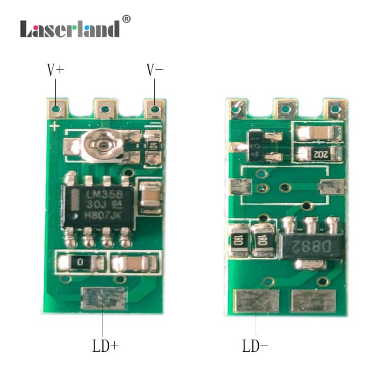 Laser Diode Driver/ Circuit Board 5V 532nm Green 650nm Red 400mW IR Infrared Laser Power Supply - Image 5