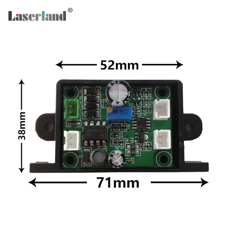 Constant Current Laser Red Green Blue Violent Laser Driver Board with TTL with Fan - Image 2