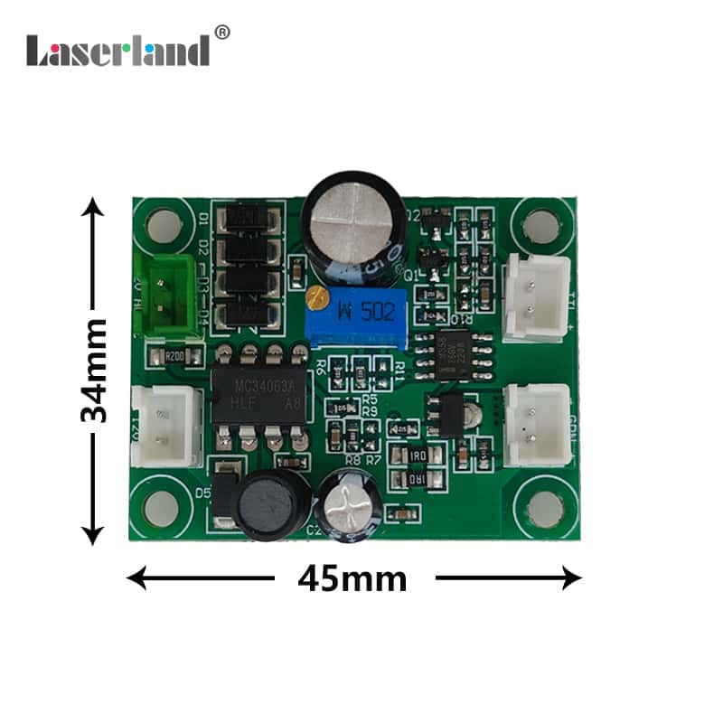 Constant Current Laser Red Green Blue Violent Laser Driver Board with TTL with Fan - Image 3